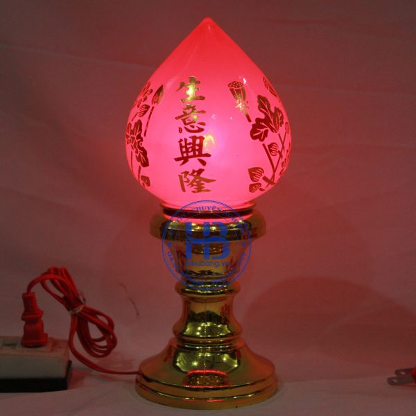 Đèn Thờ Trái Đào 29cm Đẹp Giá Gốc ở Hà Nội | hieubang,vn