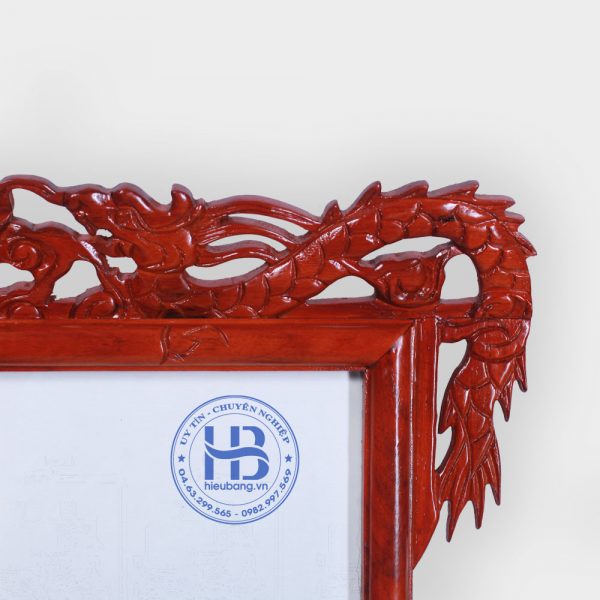 Khung Ảnh Thờ Đôi Gỗ Hương Đục Rồng 20x30cm Đẹp Giá Gốc ở Hà Nội | Cửa hàng Hiếu Bằng