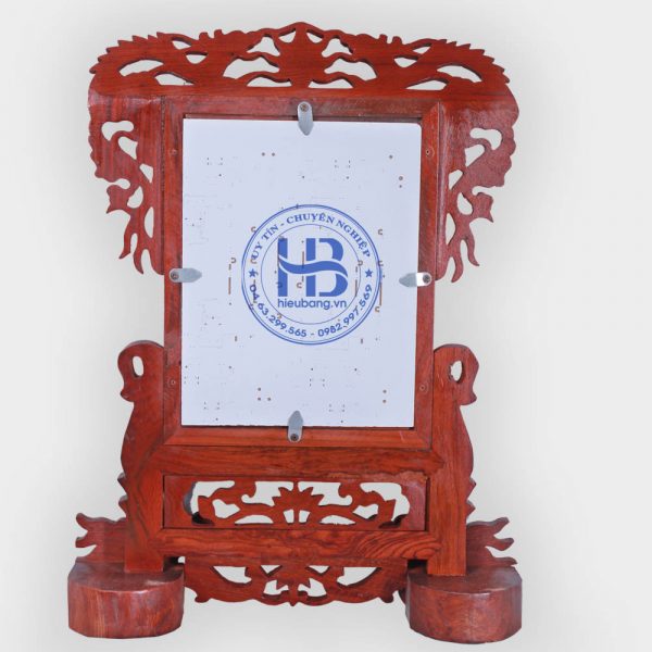 Khung ảnh thờ gỗ Hương chân Rồng 18x24cm đẹp giá rẻ ở Hà Nội | Khung thờ