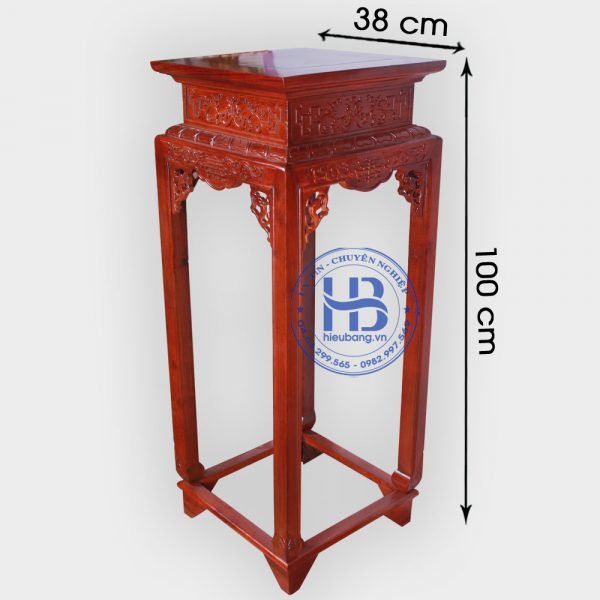Đôn gỗ Hương cao 100cm đẹp giá rẻ ở Hà Nội | Cửa hàng Hiếu Bằng