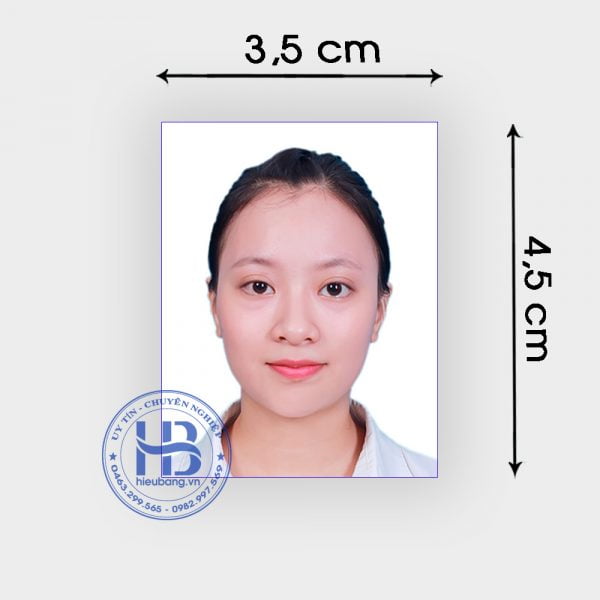 Chụp ảnh thẻ visa 3,5x4,5cm lấy ngay đẹp giá rẻ ở Hà Nội | Ảnh thẻ đẹp