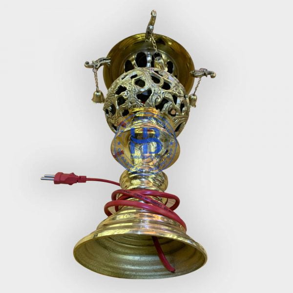 Đèn thờ bằng đồng rồng phượng 42cm đẹp giá tốt ở Hà Nội