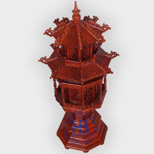 Đèn thờ cây gỗ Hương 81cm đẹp giá rẻ tại Hà Nội