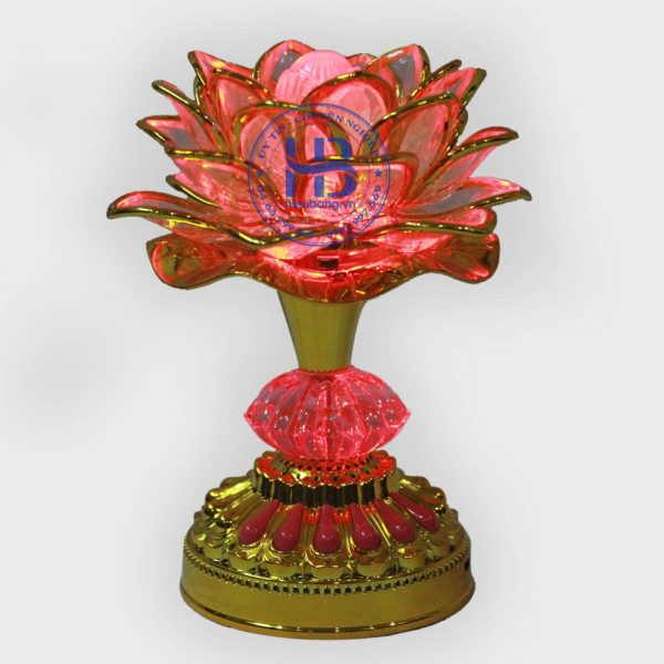 Đèn thờ hoa sen tụng kinh Pin sạc đẹp giá rẻ ở Hà Nội