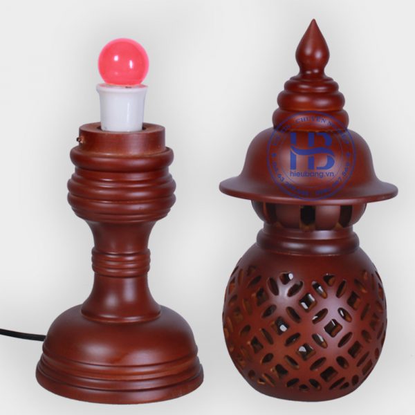 Đèn thờ gỗ Sà Cừ chữ Vạn Giá Rẻ Tại Hà Nội | Với Nhiều Mẫu Đèn Thờ Đẹp
