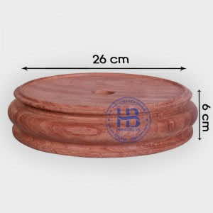 Đế kê gỗ Hương nguyên khối 26cm đẹp giá rẻ ở Hà Nội