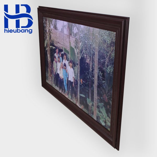 Khung ảnh 70x110cm bản 10 Nâu Trơn Hàng Đẹp giá xưởng tại Hà Đông